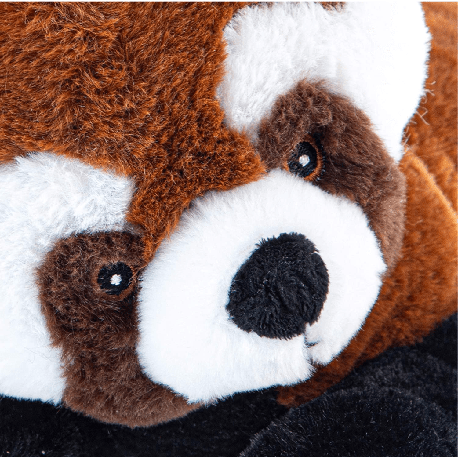 Urs Panda Rosu Ecokins - Jucarie Plus 30 cm fotografia produsului View 3 L