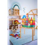 Magnetic Tiles Set constructie magnetic, 100 piese, creativitate fotografia produsului View 3 S
