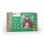 Magnetic Tiles Set constructie magnetic, 100 piese, creativitate fotografia produsului View 2 S