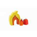Set din lemn Marc toys - Casuta focului fotografia produsului View 3 S