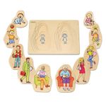 Puzzle stratificat Bunica si Bunicul fotografia produsului