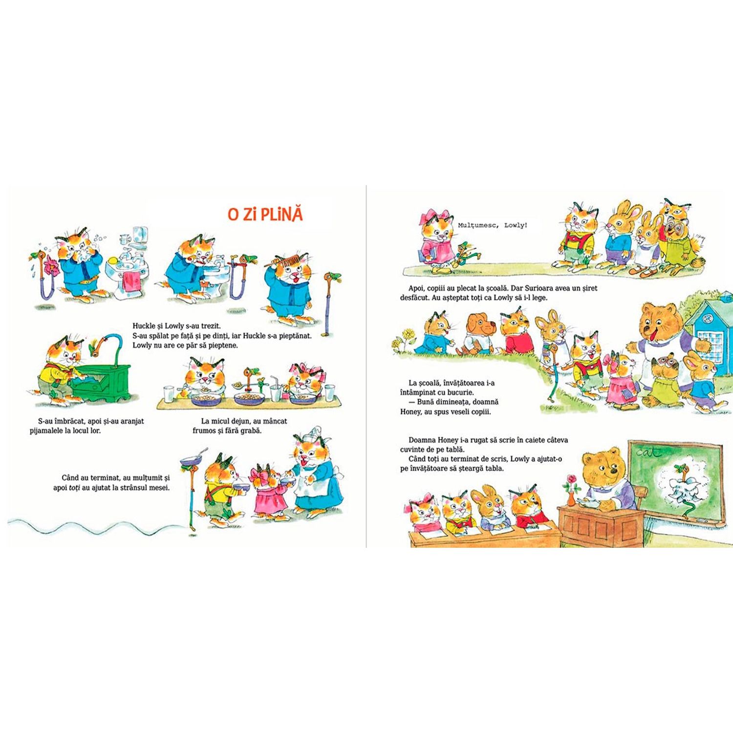 Cartea cu Te rog si Multumesc - Richard Scarry fotografia produsului View 2 L