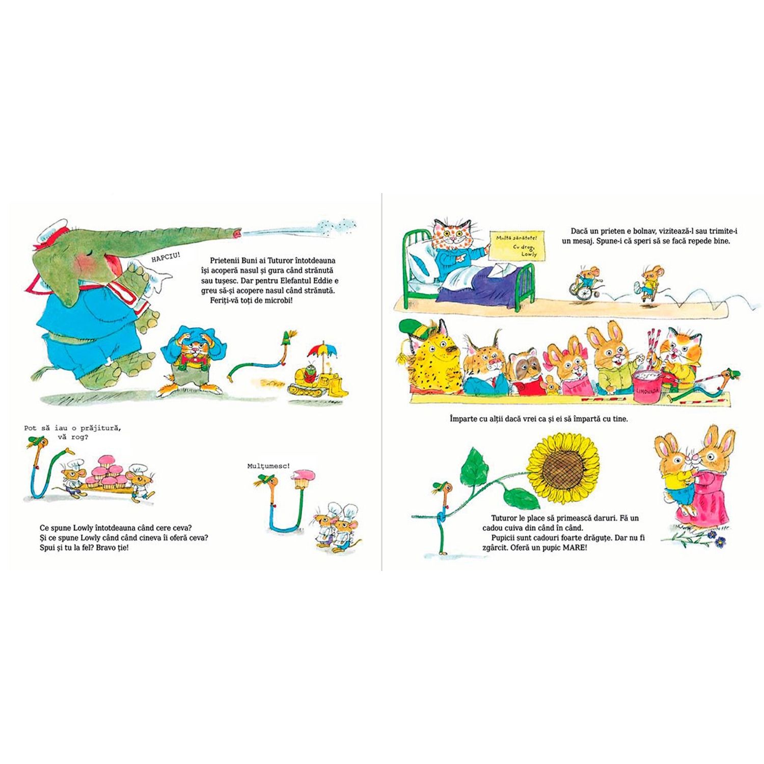 Cartea cu Te rog si Multumesc - Richard Scarry fotografia produsului View 6 L