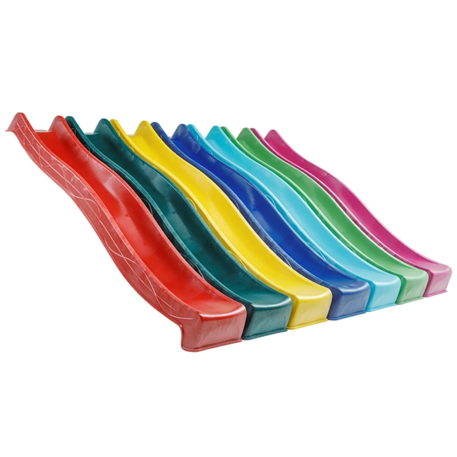Tobogan pentru copii de 2.9 m HDPE - Verde fotografia produsului View 2 L