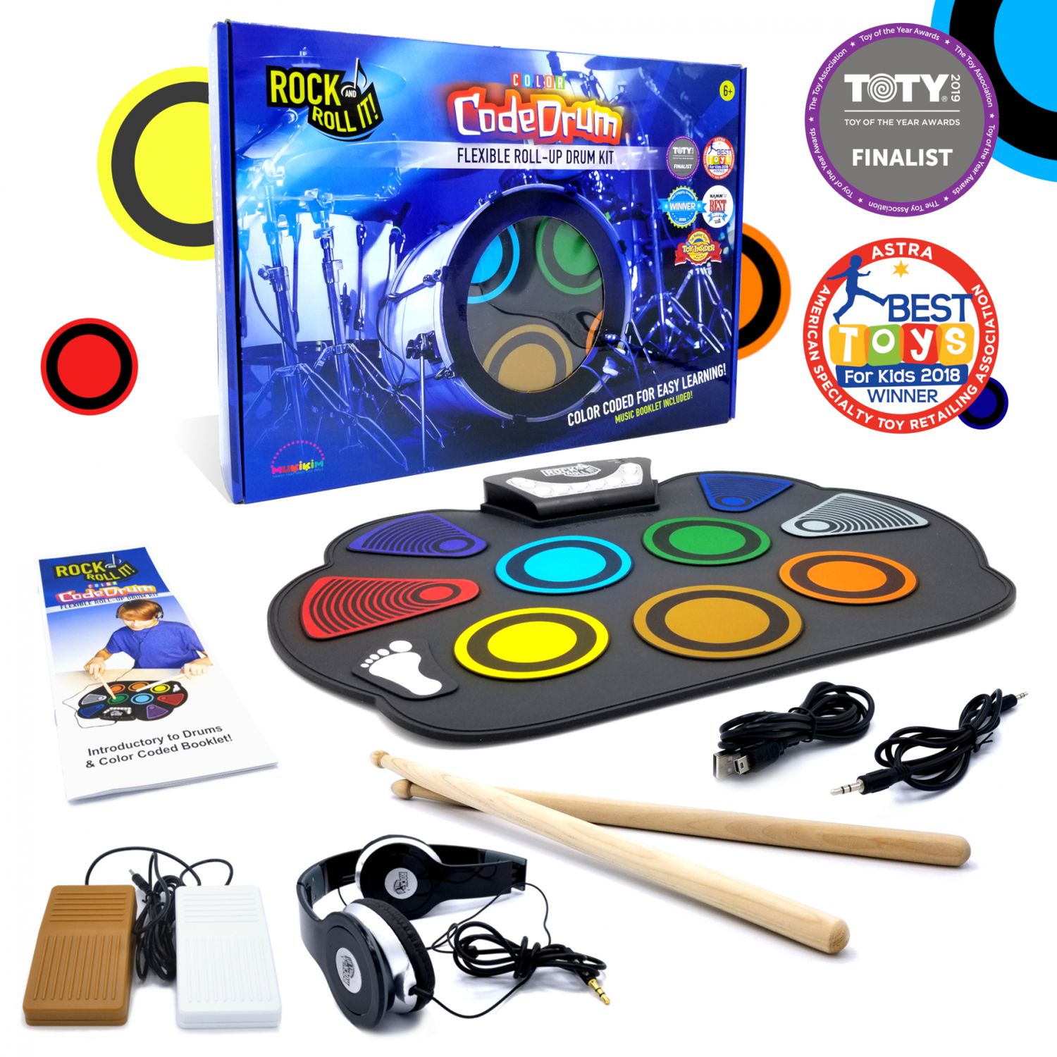Tobe pentru copii Rock and Roll It Codedrum fotografia produsului View 2 L