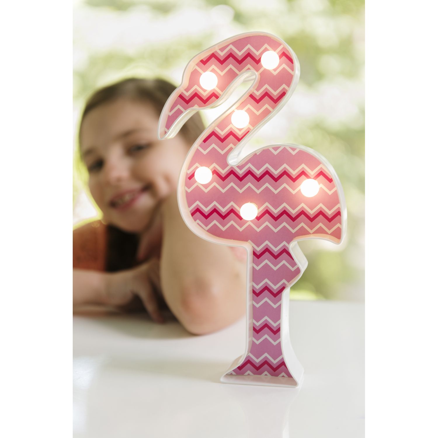 Set creativ DIY - Lumina pentru camera Flamingo fotografia produsului View 3 L