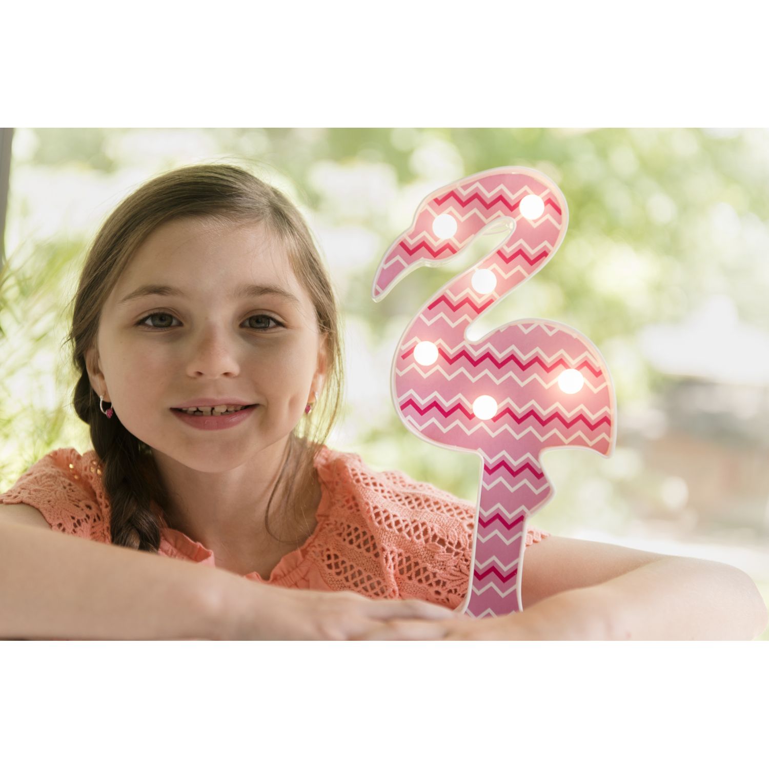 Set creativ DIY - Lumina pentru camera Flamingo fotografia produsului View 4 L