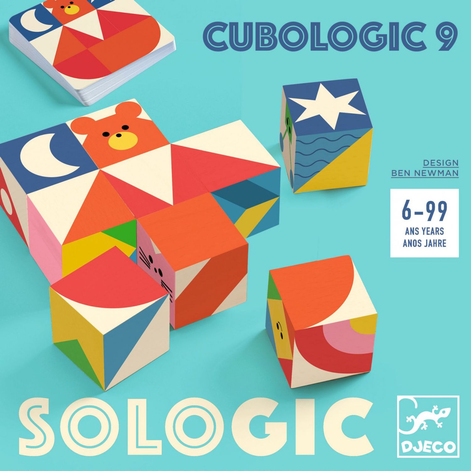 Joc de logica Cubologic 9 Djeco fotografia produsului