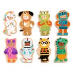 Joc cu magneti Djeco Animale costumate fotografia produsului View 2 S