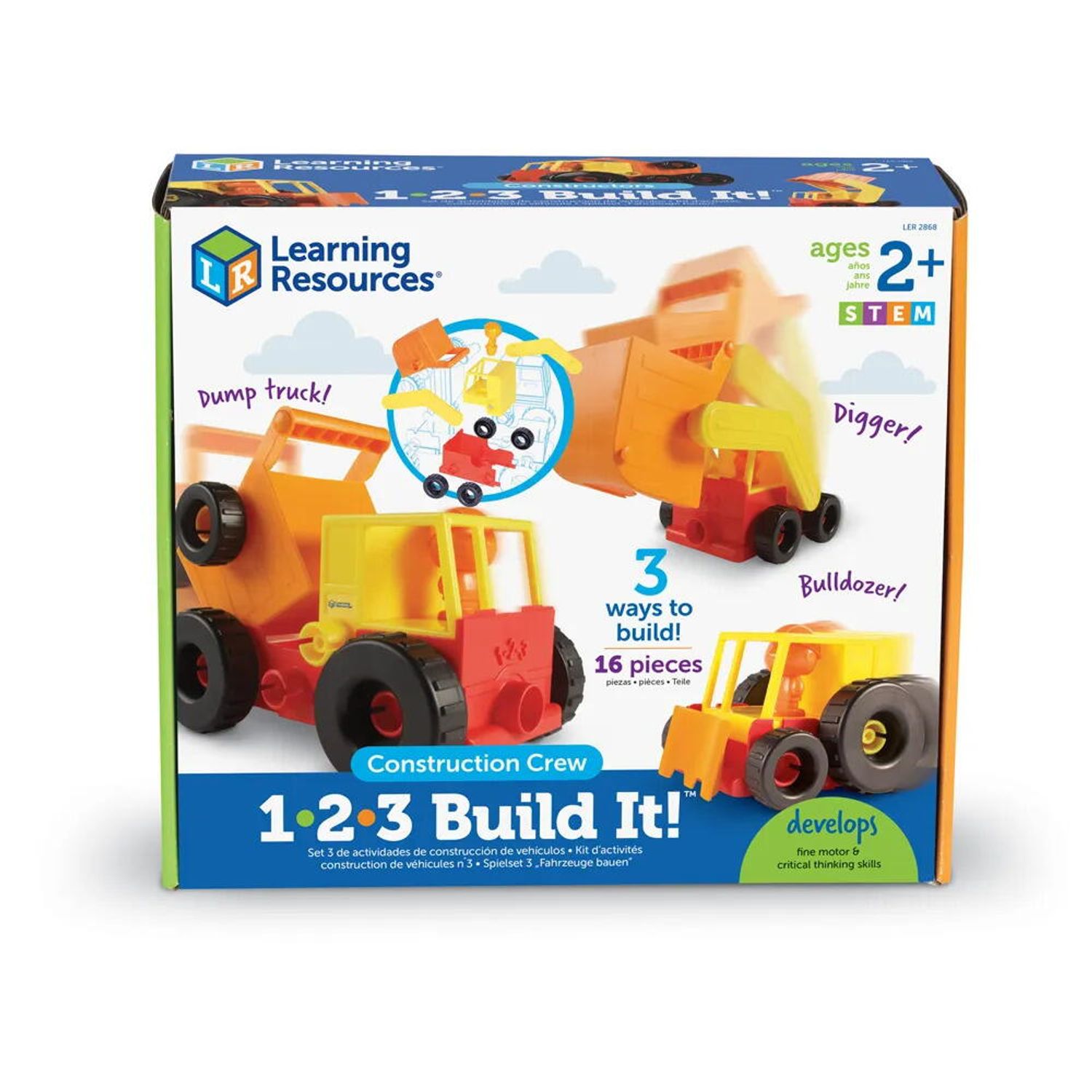 1-2-3 Build It! Utilaje de constructii fotografia produsului