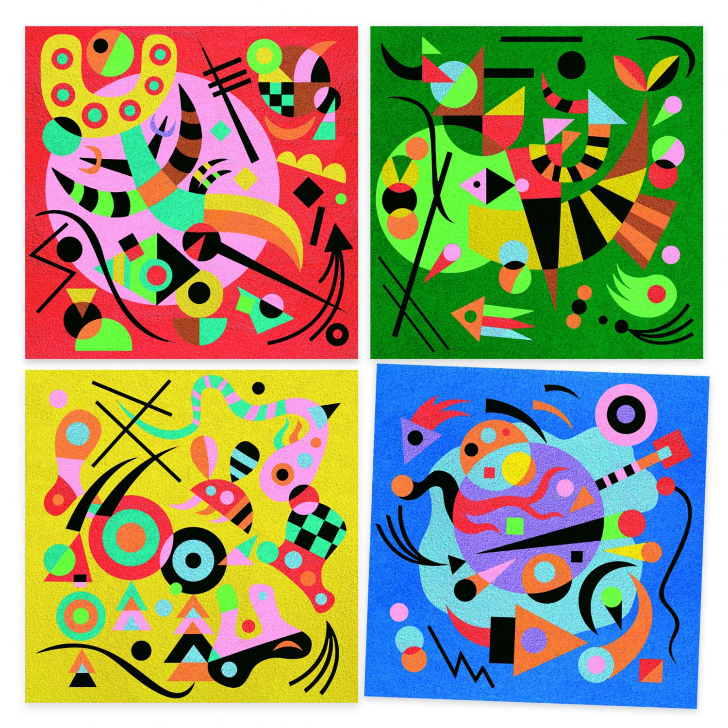Inspired by Kandinsky, Djeco fotografia produsului View 2 L