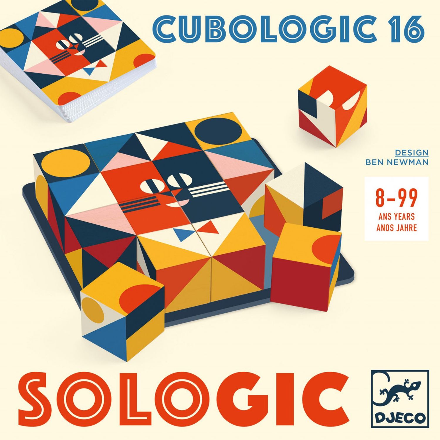 Joc de logica Cubologic 16 Djeco fotografia produsului