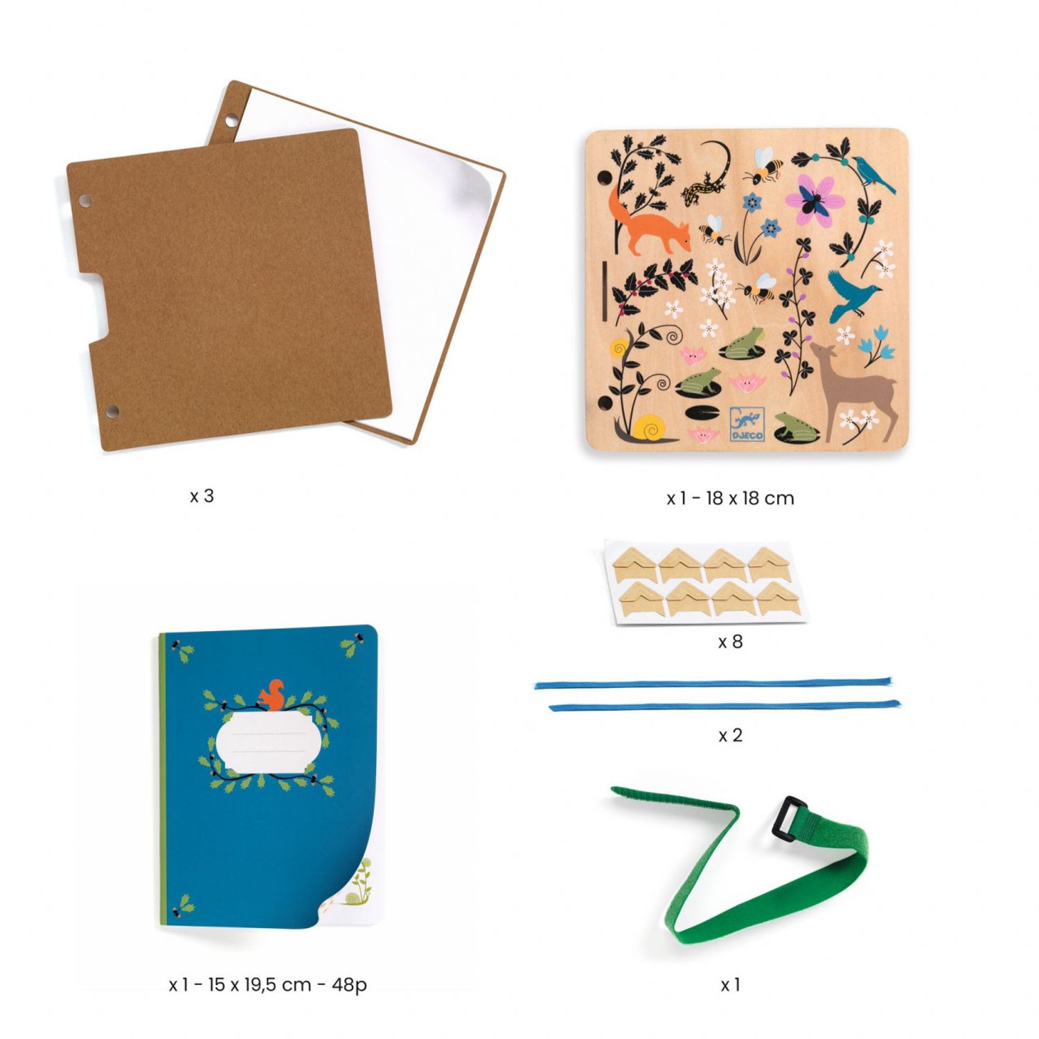 Set DIY, Botanist in devenire Djeco fotografia produsului View 3 L