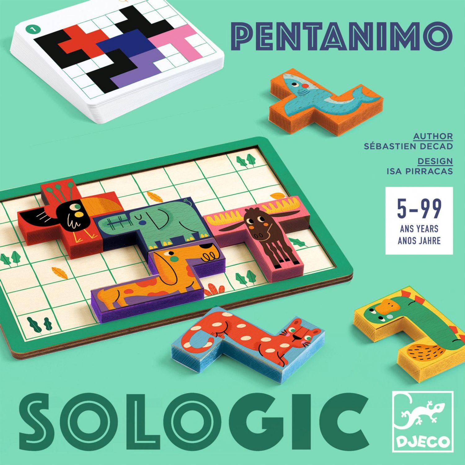 Joc de logica Pentanimo Djeco fotografia produsului
