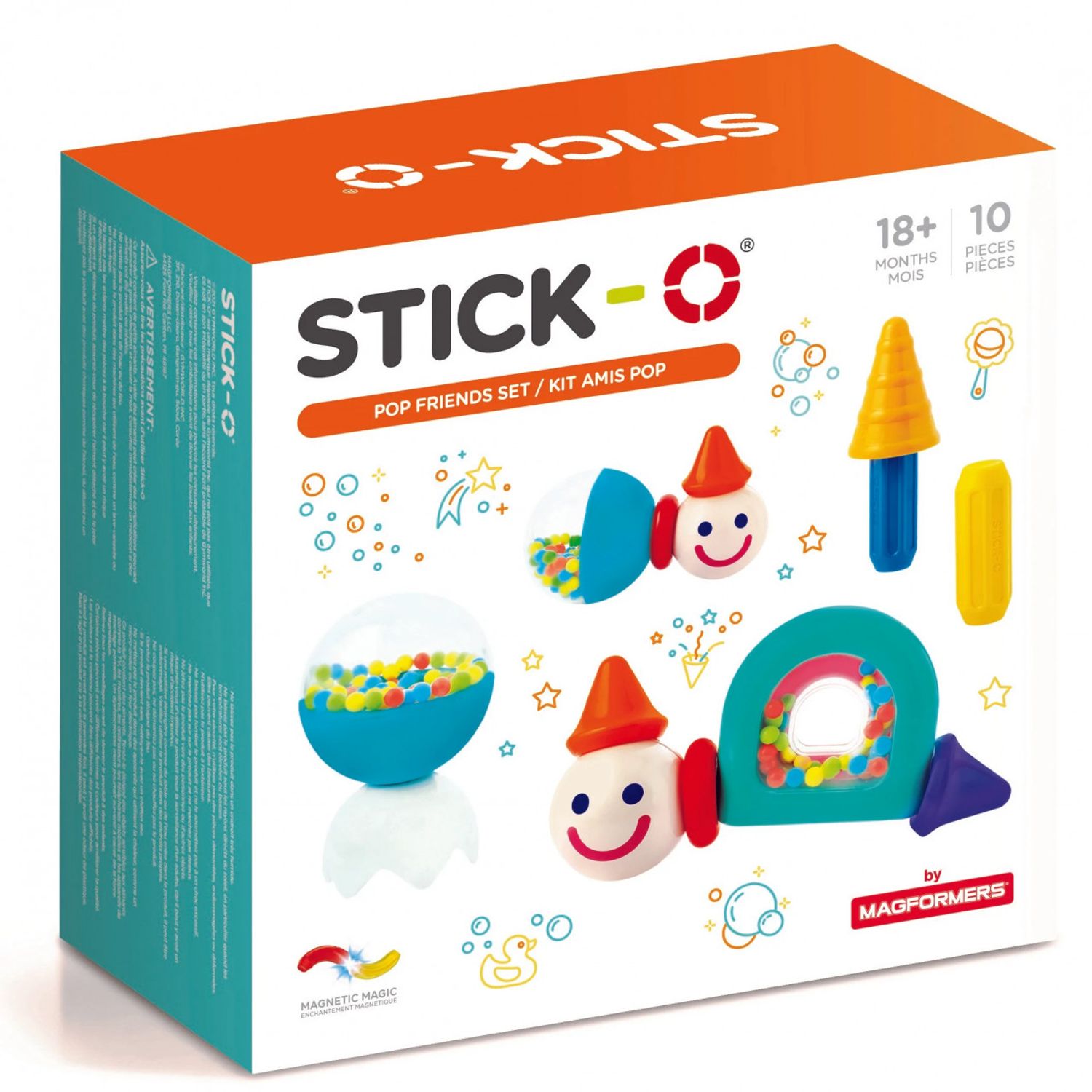Joc cu magneti Stick-O - Prieteni POP fotografia produsului