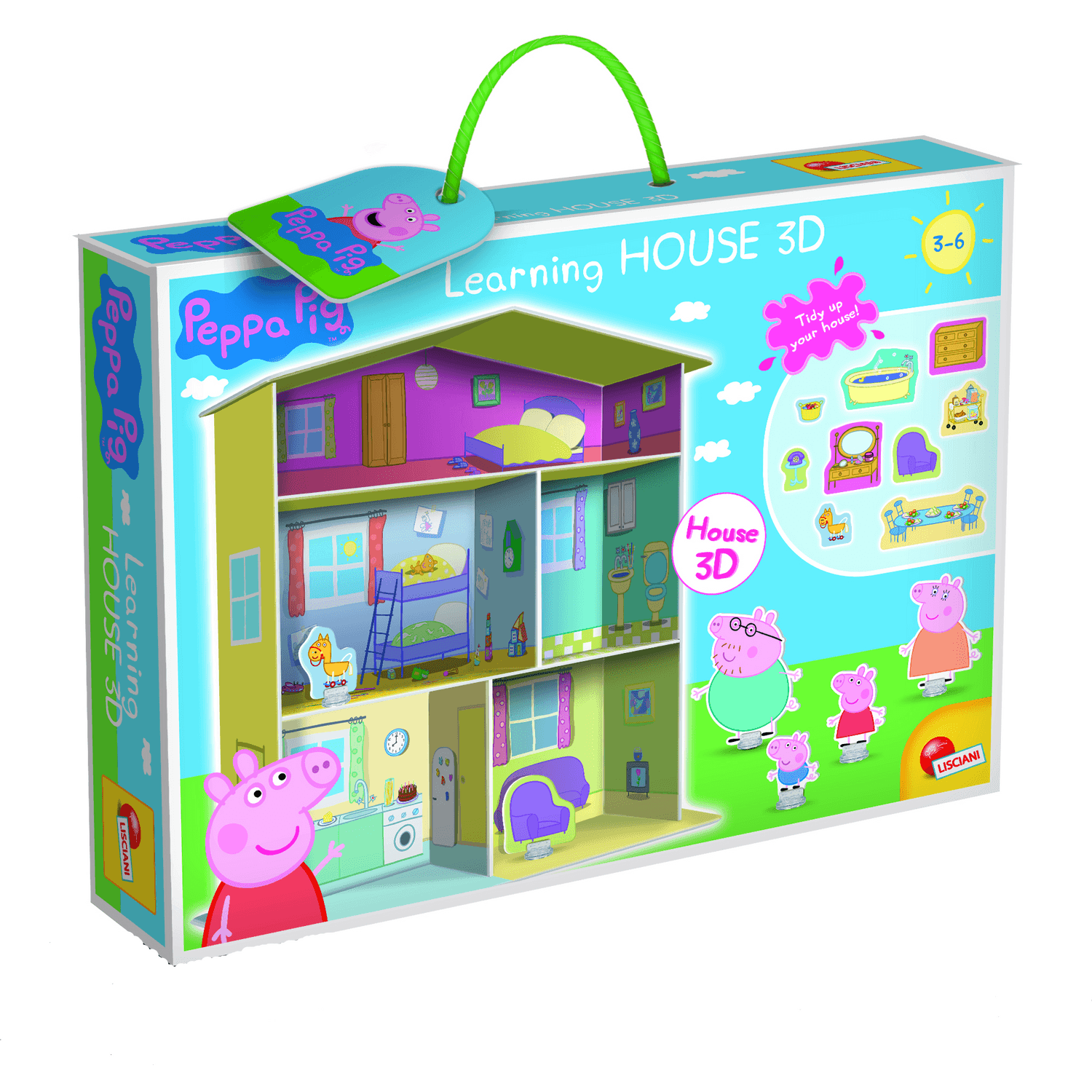 Casuta 3D - Peppa Pig fotografia produsului