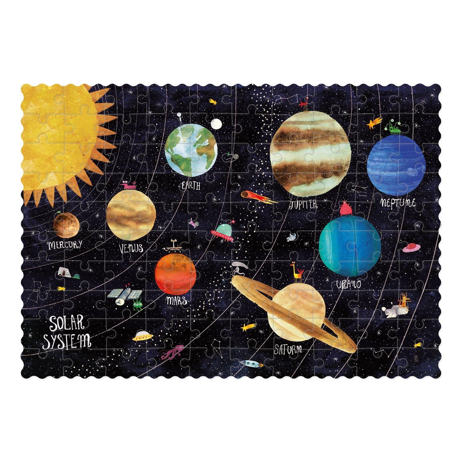 Puzzle Londji-100 piese, Cosmos fotografia produsului View 2 L