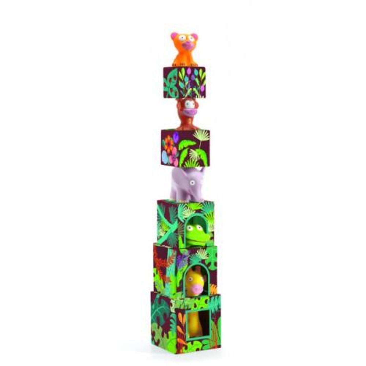 Maxi Topanijungle - Joc cu cuburi si figurine fotografia produsului View 2 L