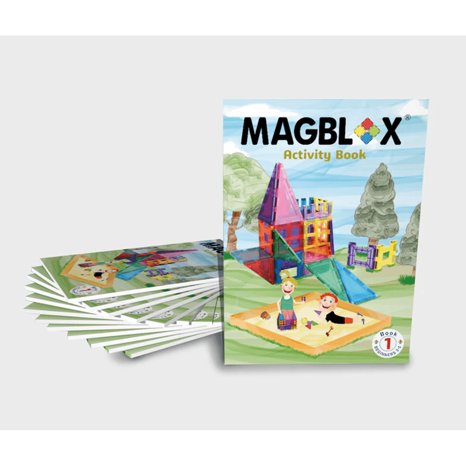 Carte cu activitati pentru seturile magnetice de constructie fotografia produsului
