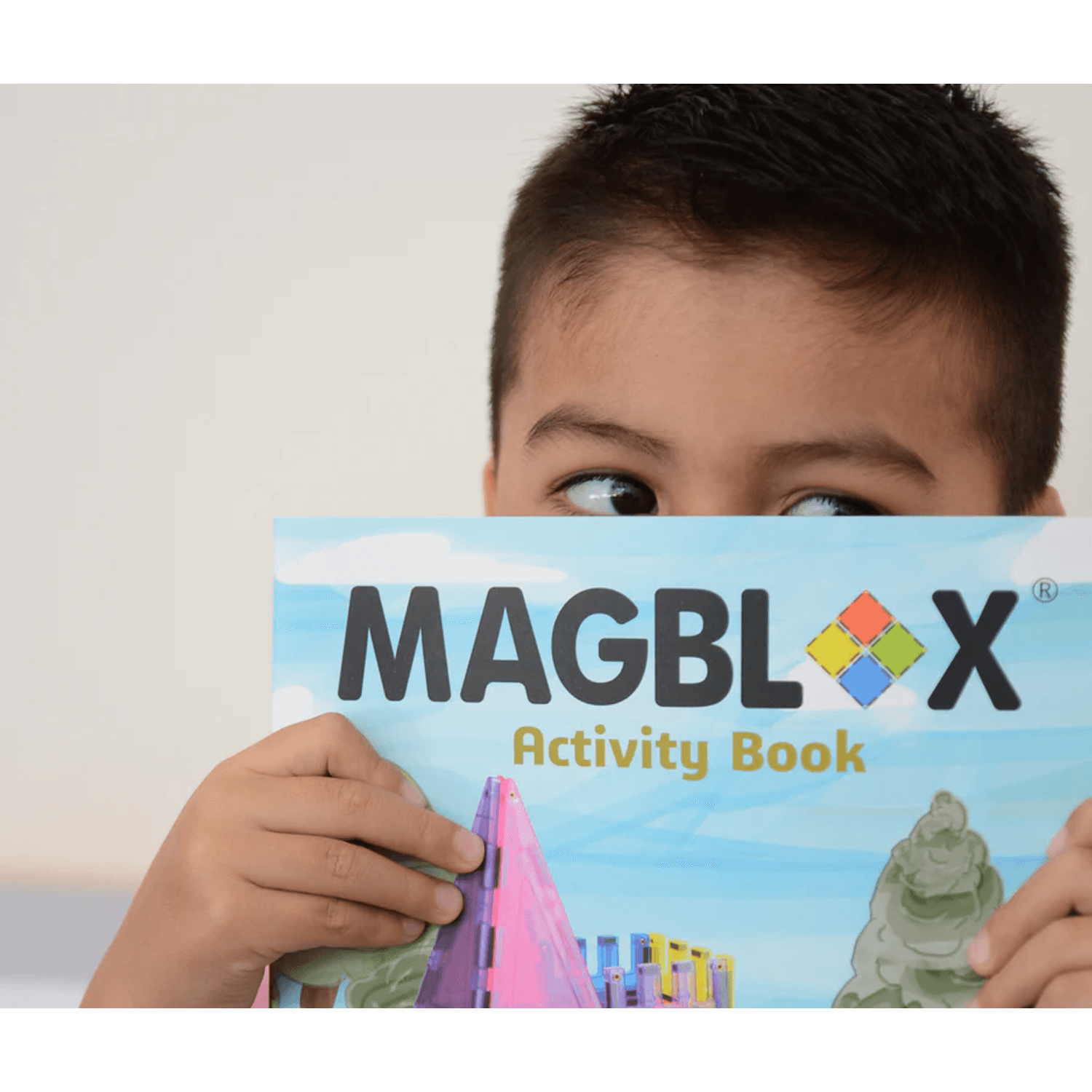 Carte cu activitati pentru seturile magnetice de constructie fotografia produsului View 6 L