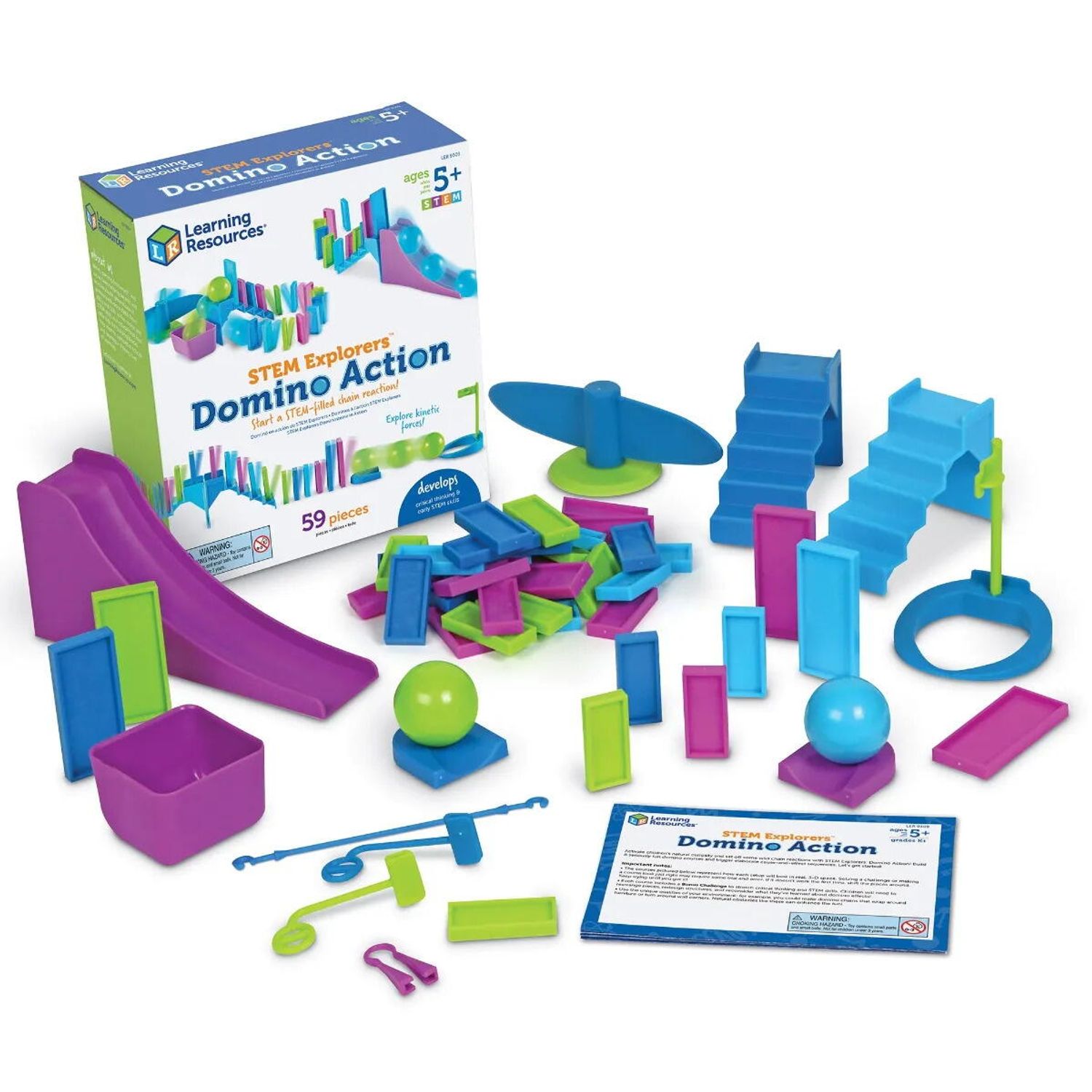 Joc de logica STEM - Domino fotografia produsului View 4 L