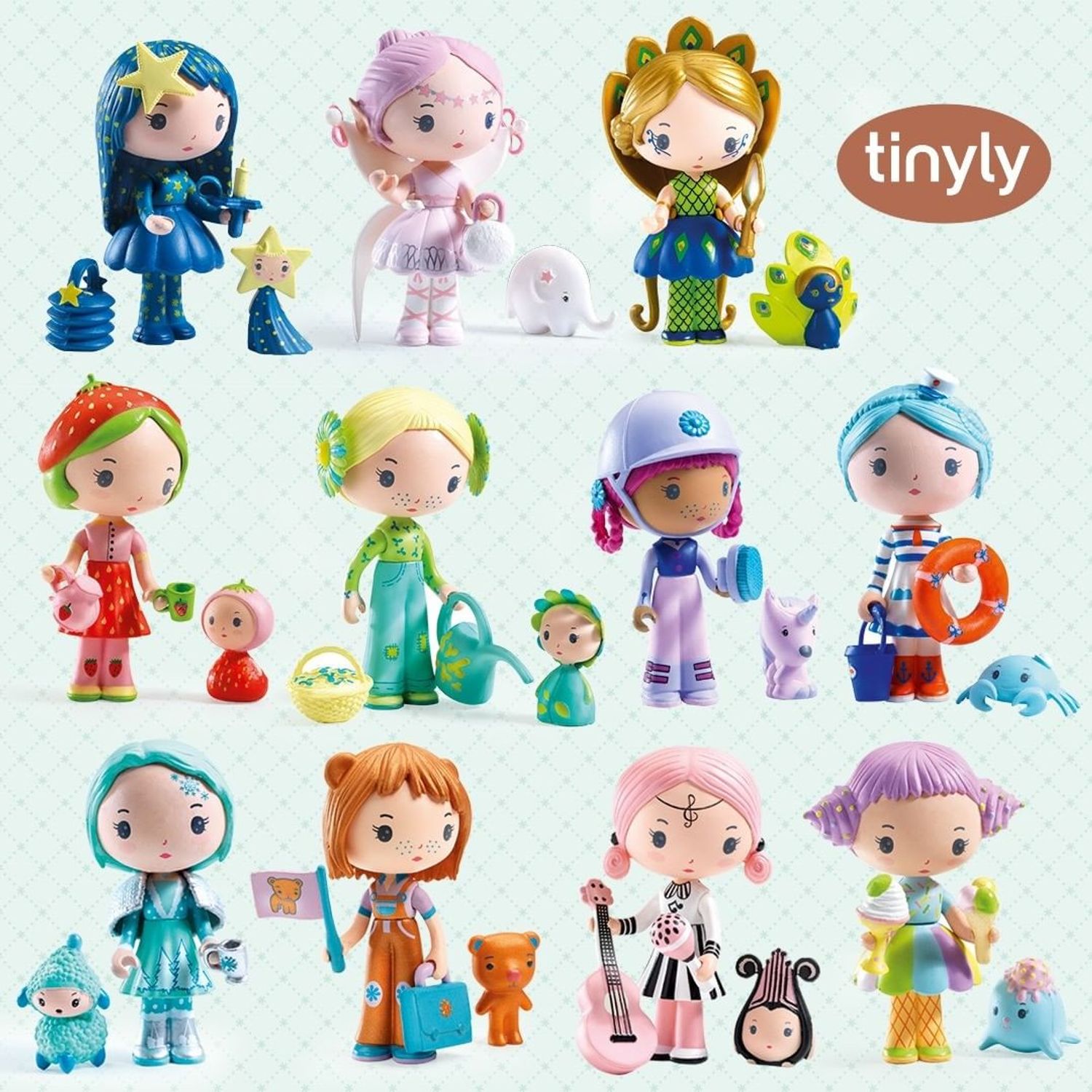 Colectia Tinyly Djeco, Sidonie si Zick fotografia produsului View 3 L