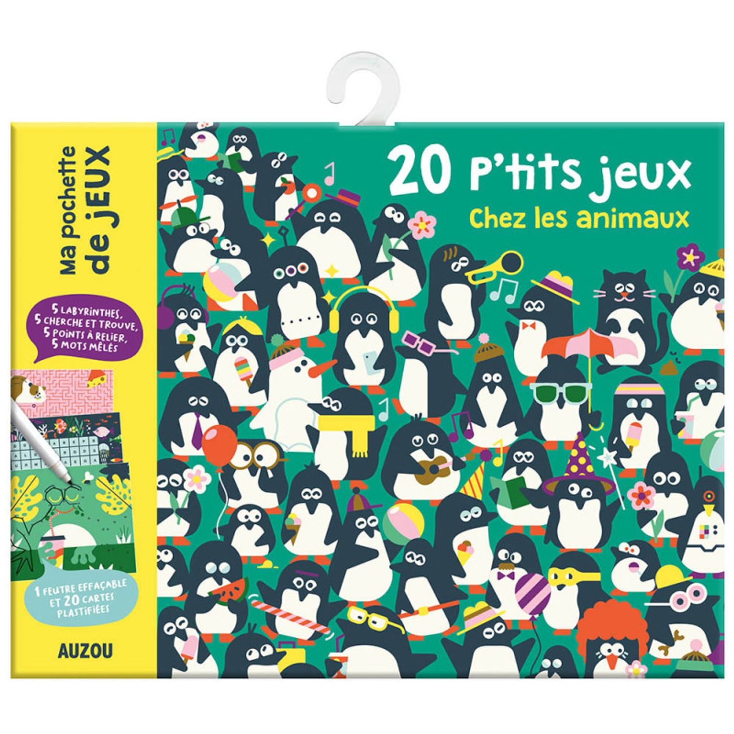 Colectie de 20 de mini jocuri cu animale fotografia produsului