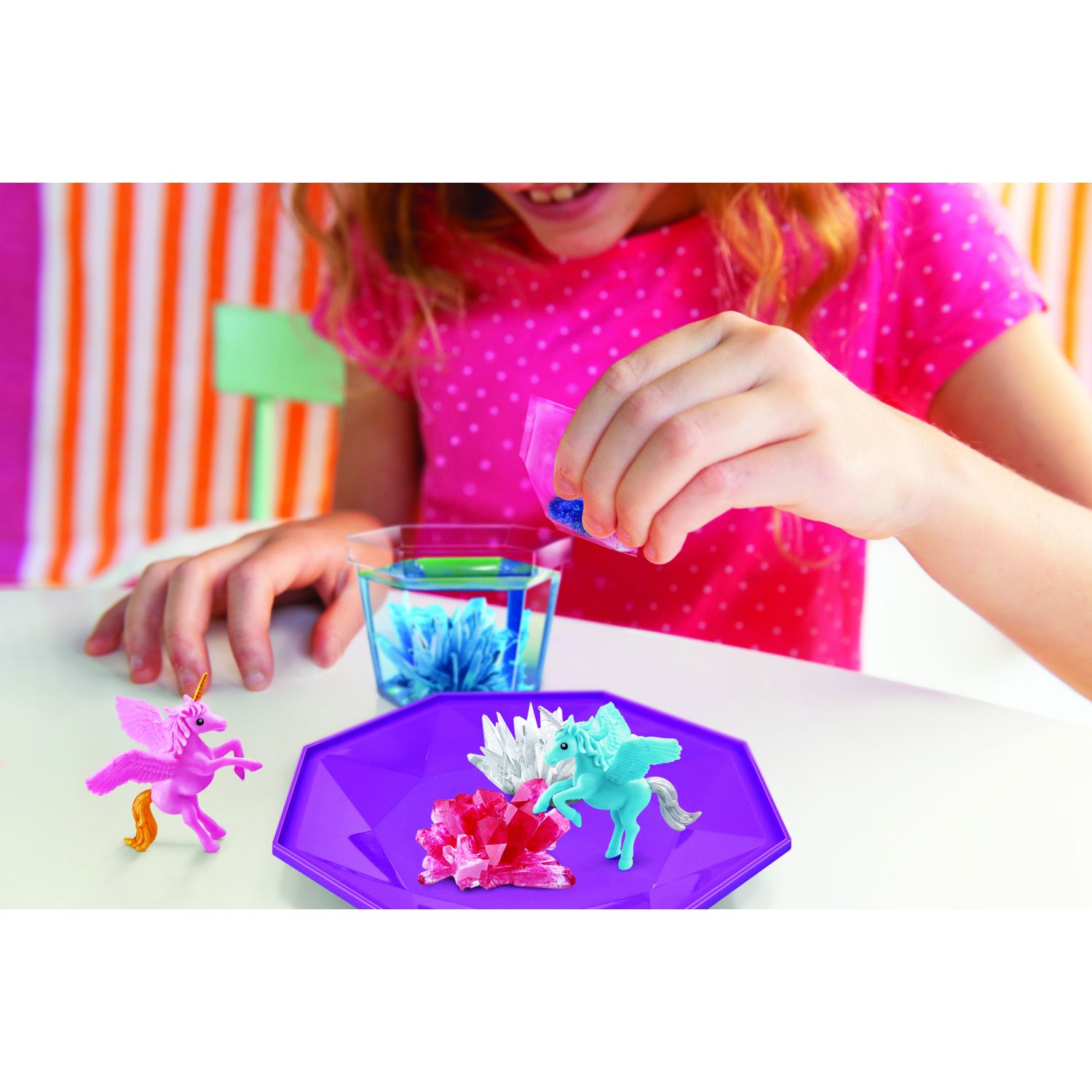 Set experimente de crescut Cristale, terariu cu Unicorni fotografia produsului View 5 L