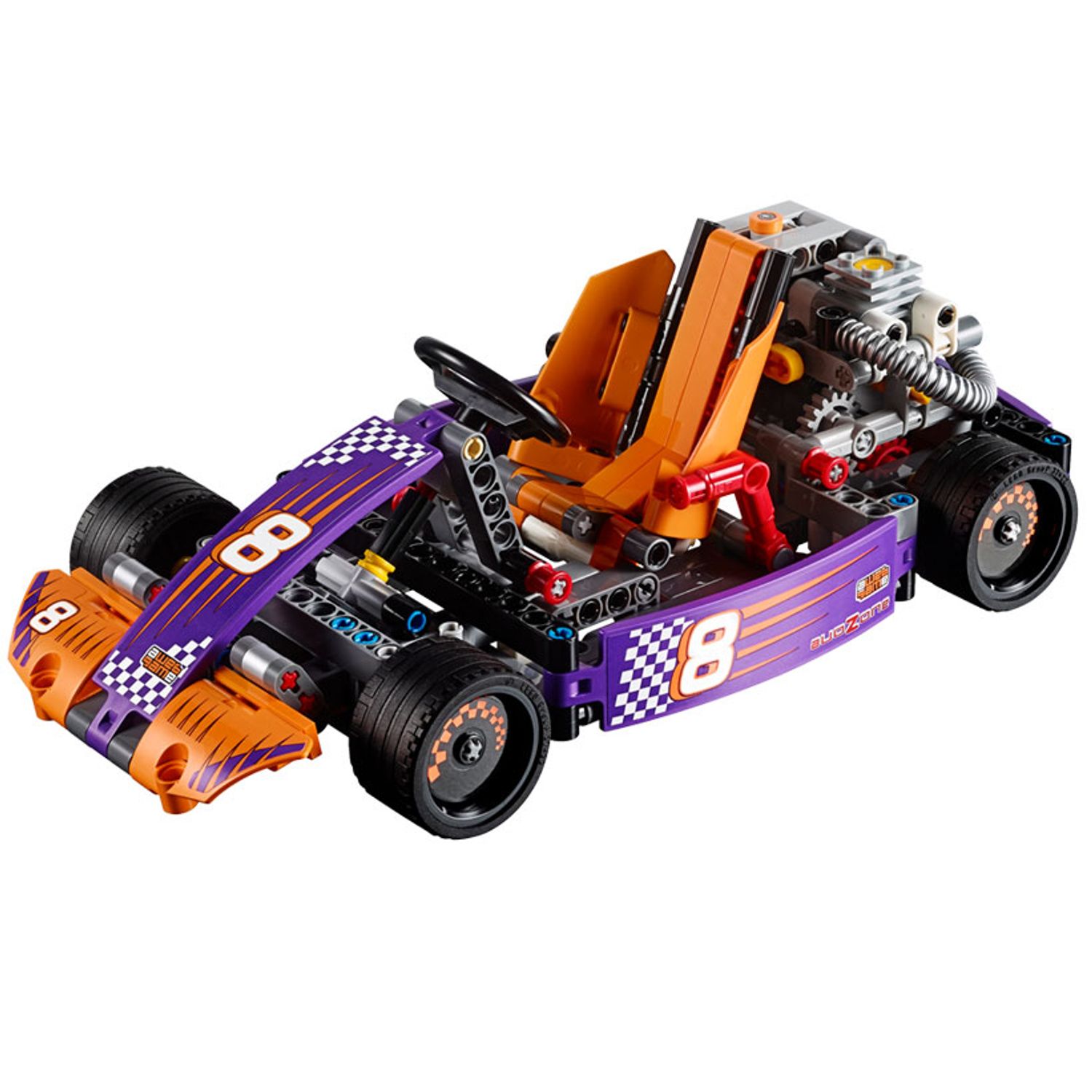 LEGO Technic - Kart de curse (42048), 345 piese fotografia produsului View 3 L
