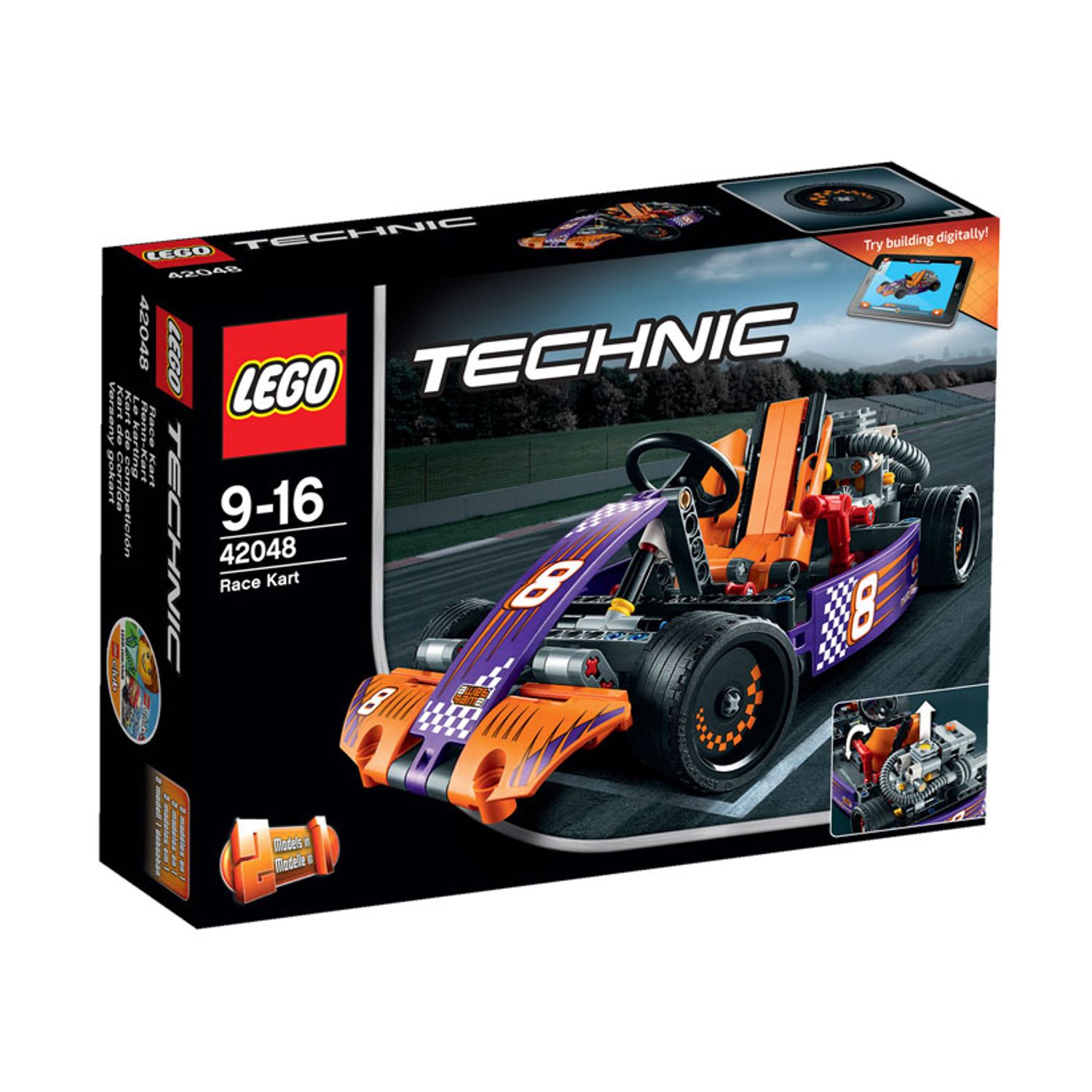 LEGO Technic - Kart de curse (42048), 345 piese fotografia produsului
