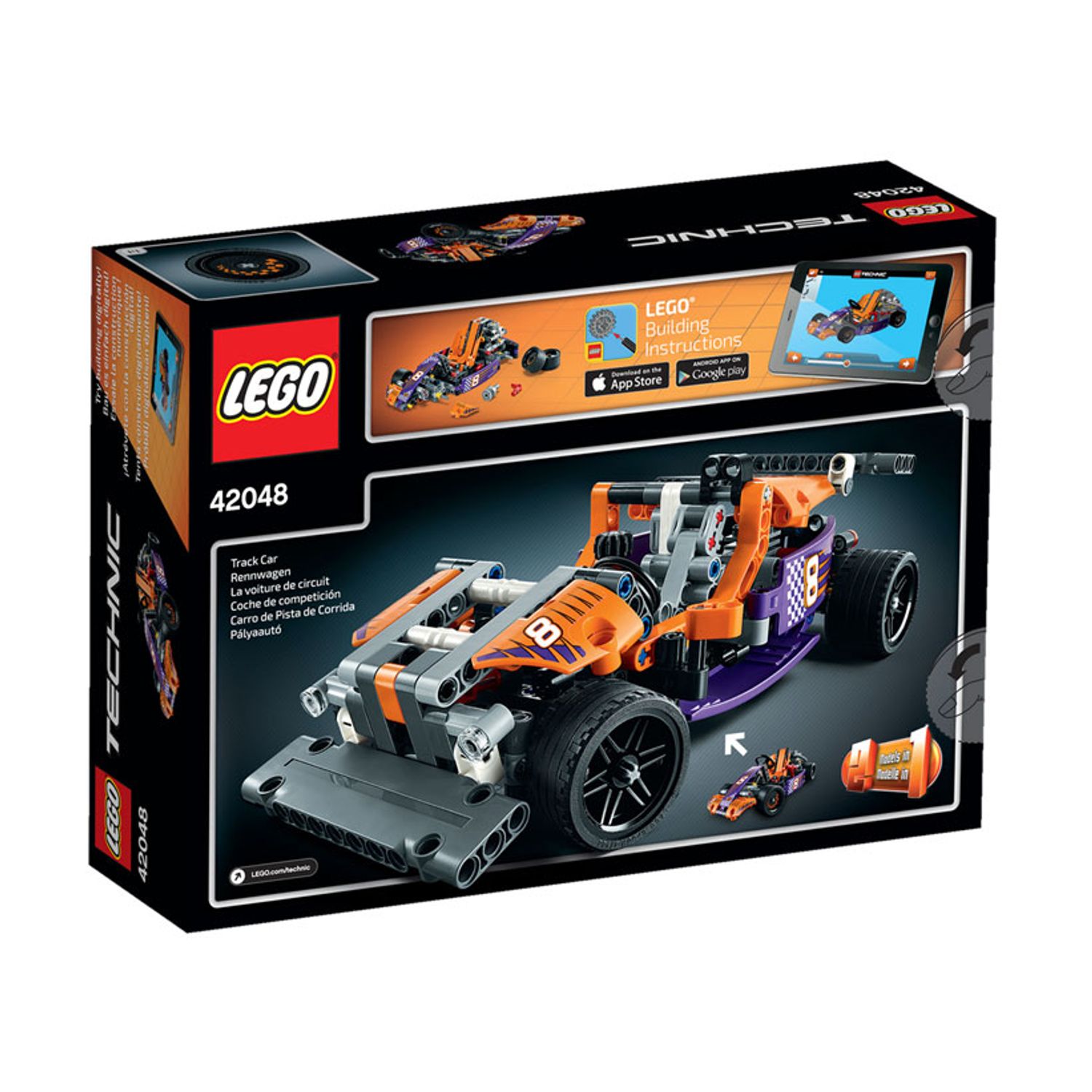 LEGO Technic - Kart de curse (42048), 345 piese fotografia produsului View 2 L