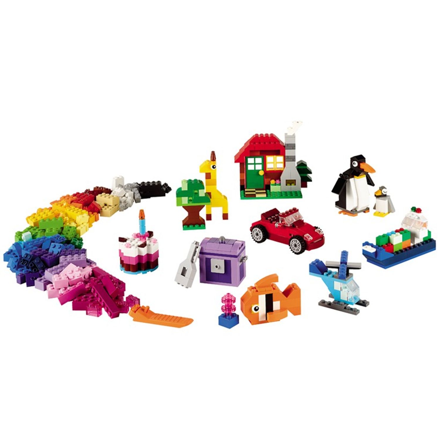 LEGO DUPLO - Cutie de constructie creativa (10695), 580 piese fotografia produsului View 2 L