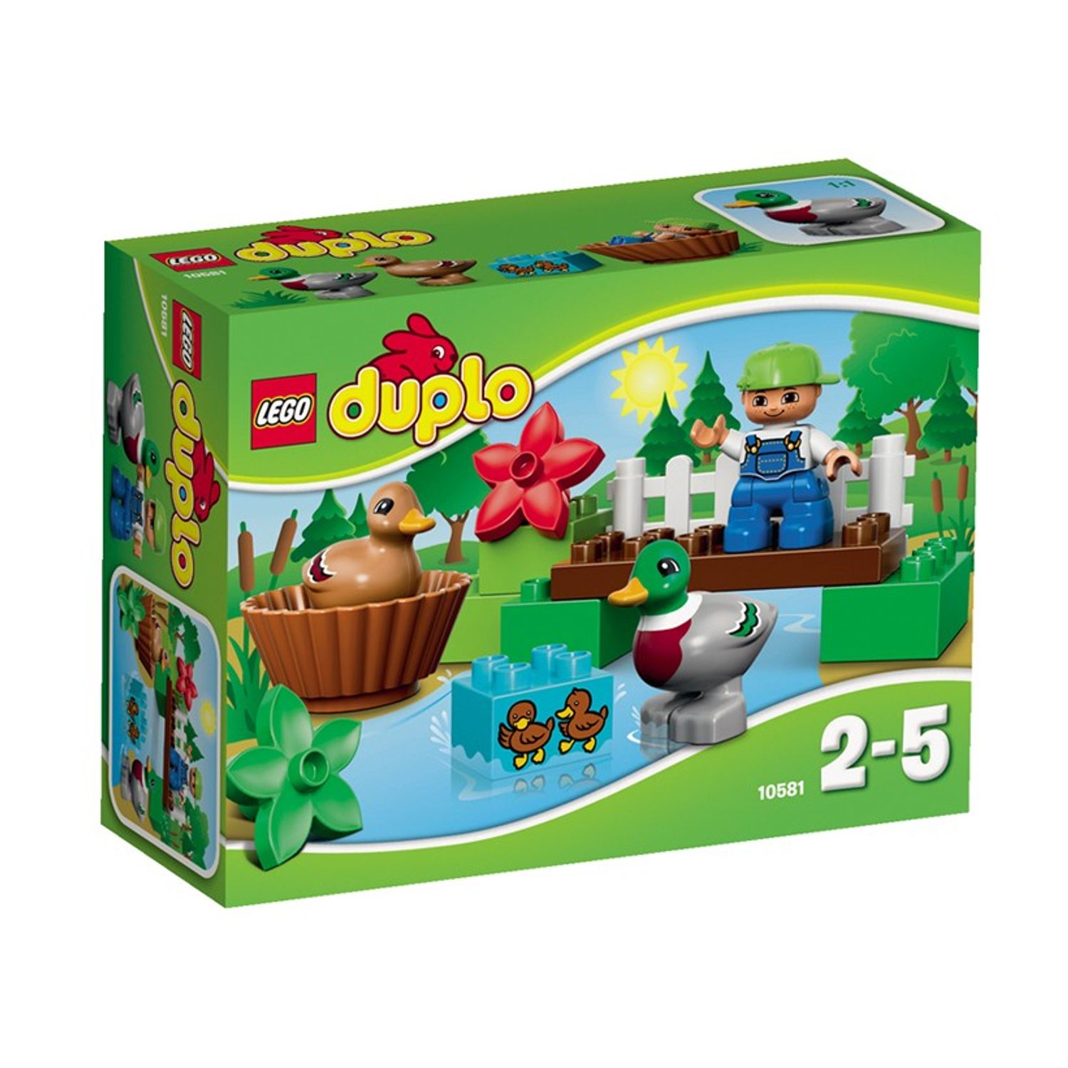 LEGO DUPLO - Ratele din padure (10581), 13 piese fotografia produsului