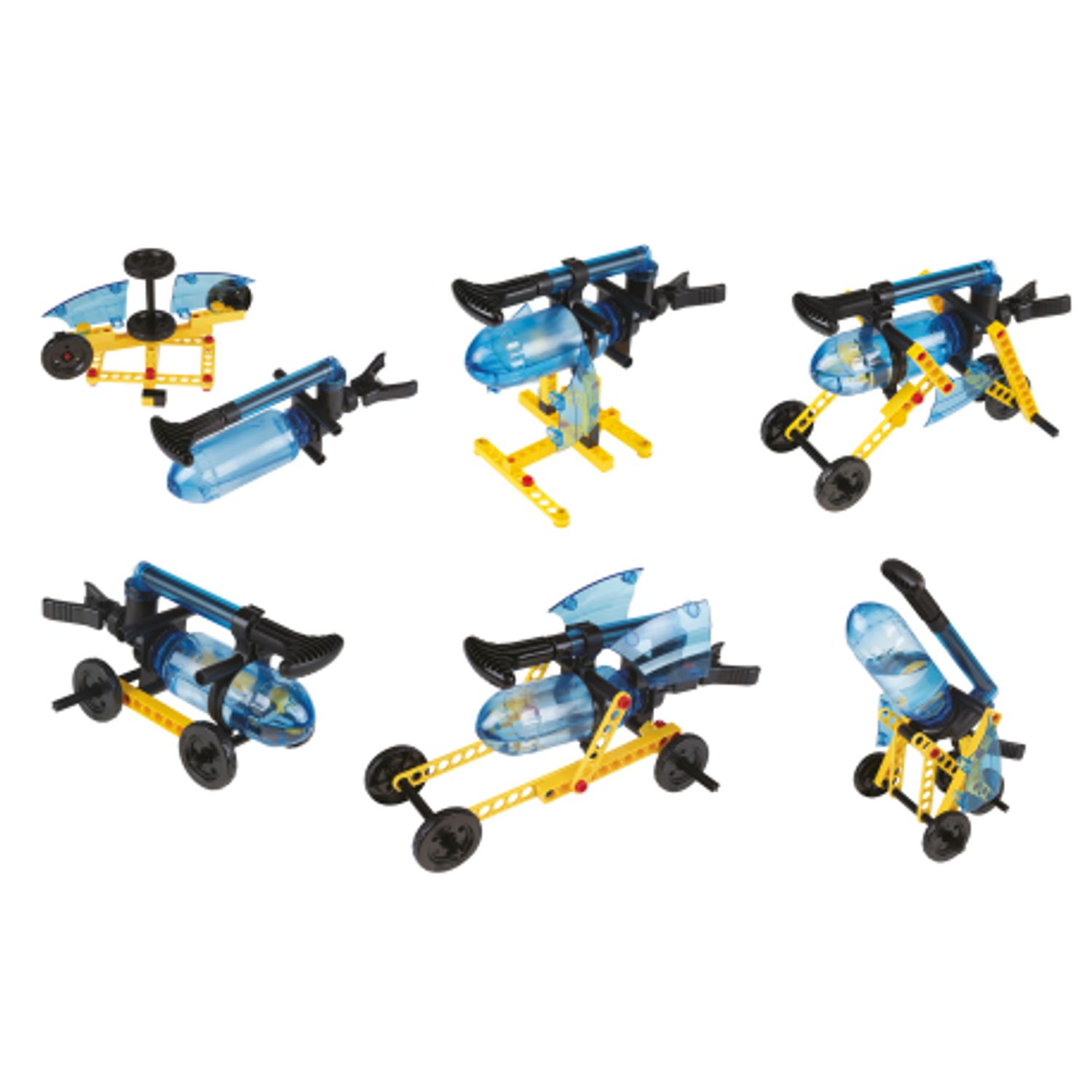 Set STEM Constructie mini masinute propulsate cu apa fotografia produsului View 4 L