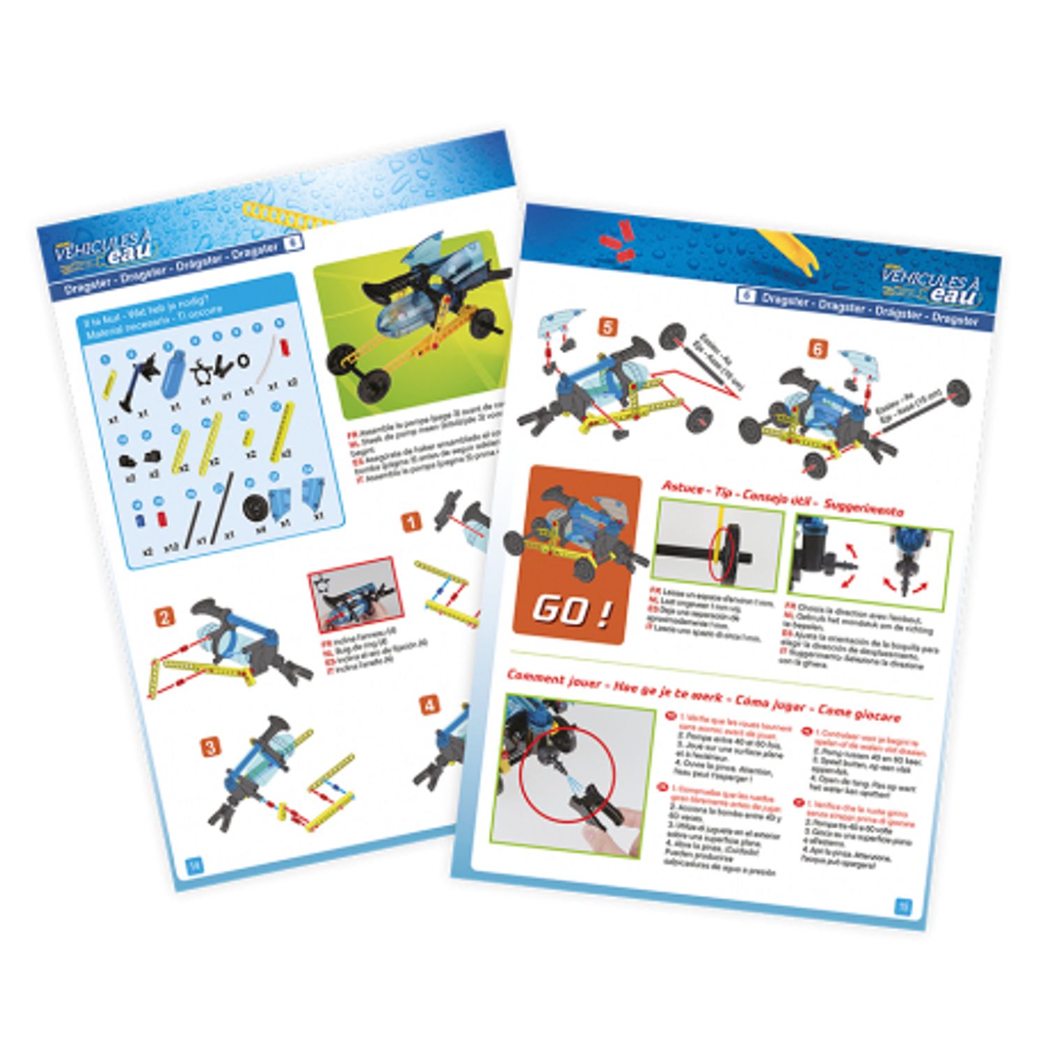 Set STEM Constructie mini masinute propulsate cu apa fotografia produsului View 5 L