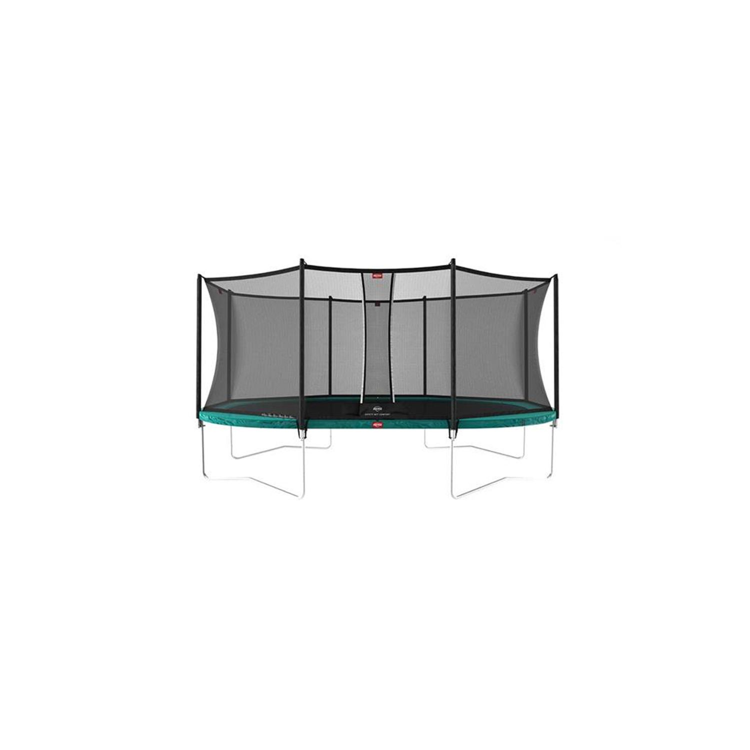 Trambulina Berg Grand Favorit Regular 520x345 Verde cu Plasa Comfort fotografia produsului