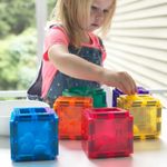 Magnetic Tiles Set constructie magnetic, 62 piese, set de baza fotografia produsului View 4 S