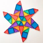 Magnetic Tiles Set constructie magnetic, 62 piese, set de baza fotografia produsului View 3 S