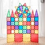 Magnetic Tiles Set constructie magnetic, 62 piese, set de baza fotografia produsului