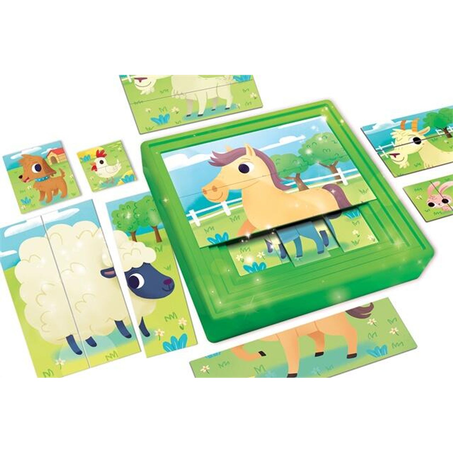 Set puzzle-uri progresive - Ferma fotografia produsului View 2 L