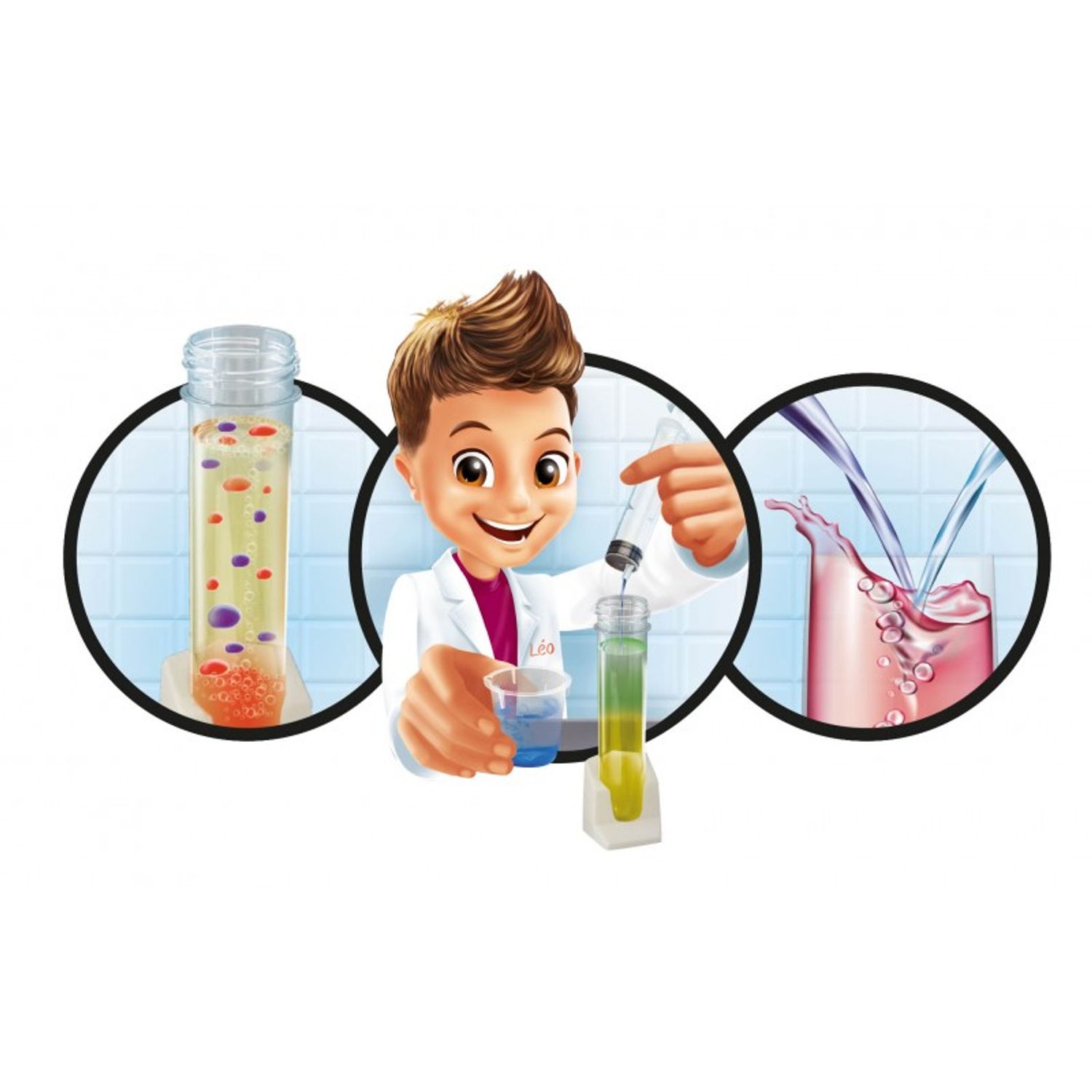 Mini laborator Buki France - Chimia culorilor fotografia produsului View 5 L