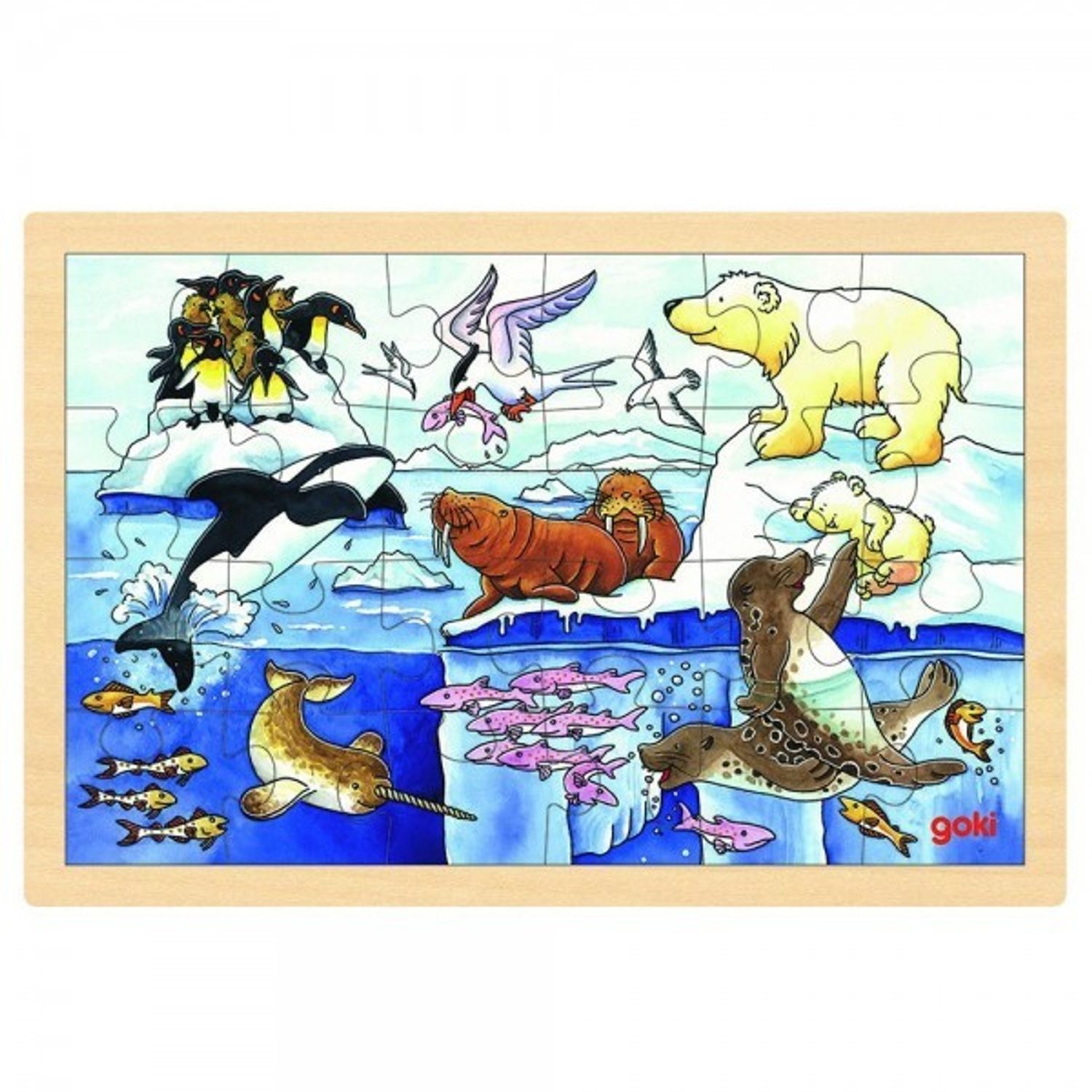 Puzzle Viata polara fotografia produsului