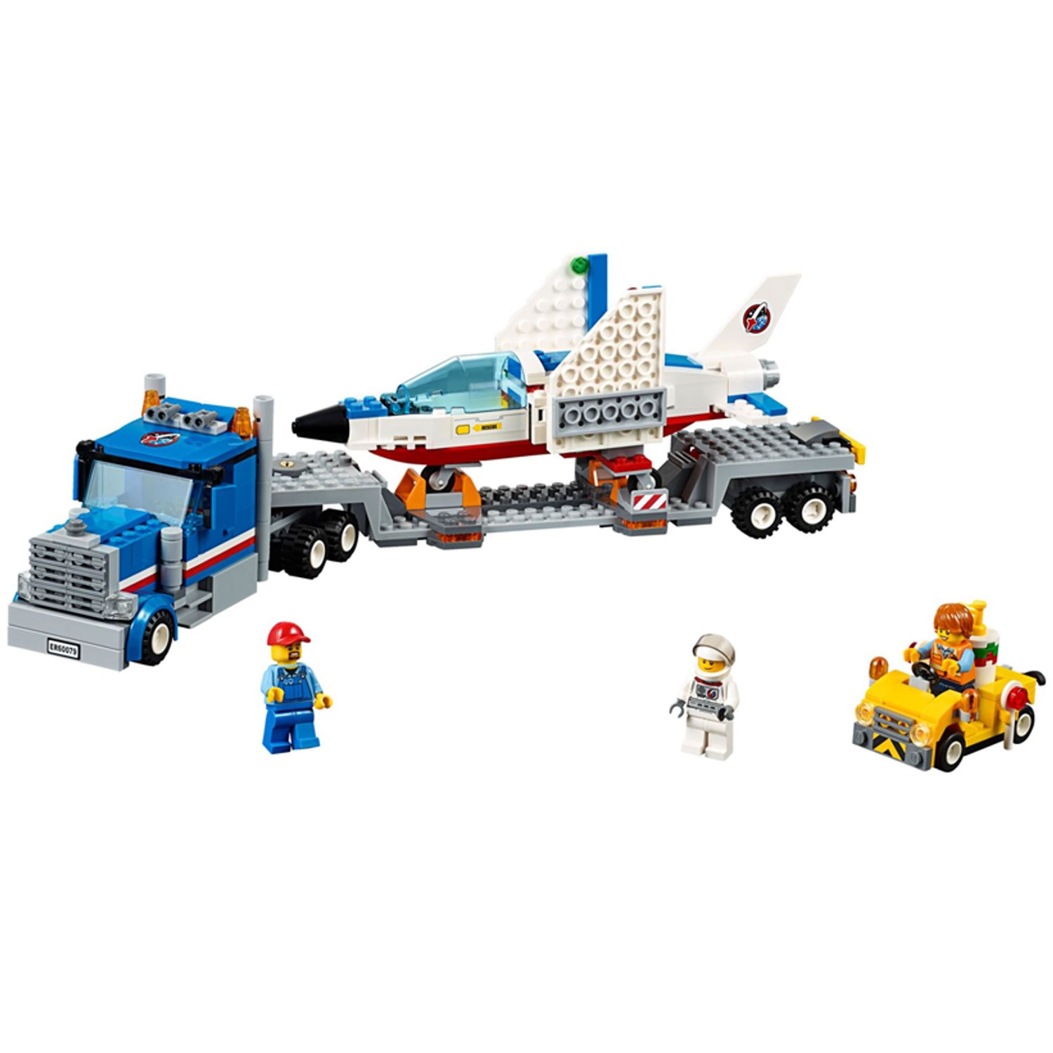 LEGO City - Transportor de avion cu reactie (60079), 448 piese fotografia produsului View 2 L