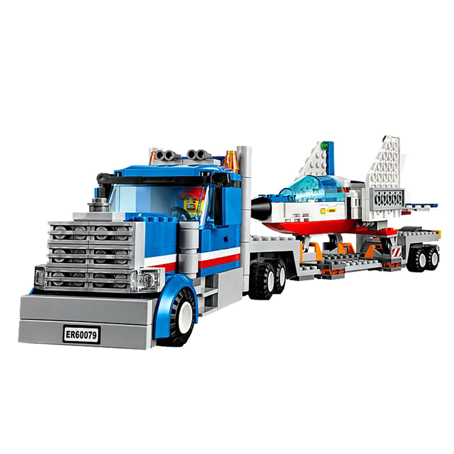LEGO City - Transportor de avion cu reactie (60079), 448 piese fotografia produsului View 6 L