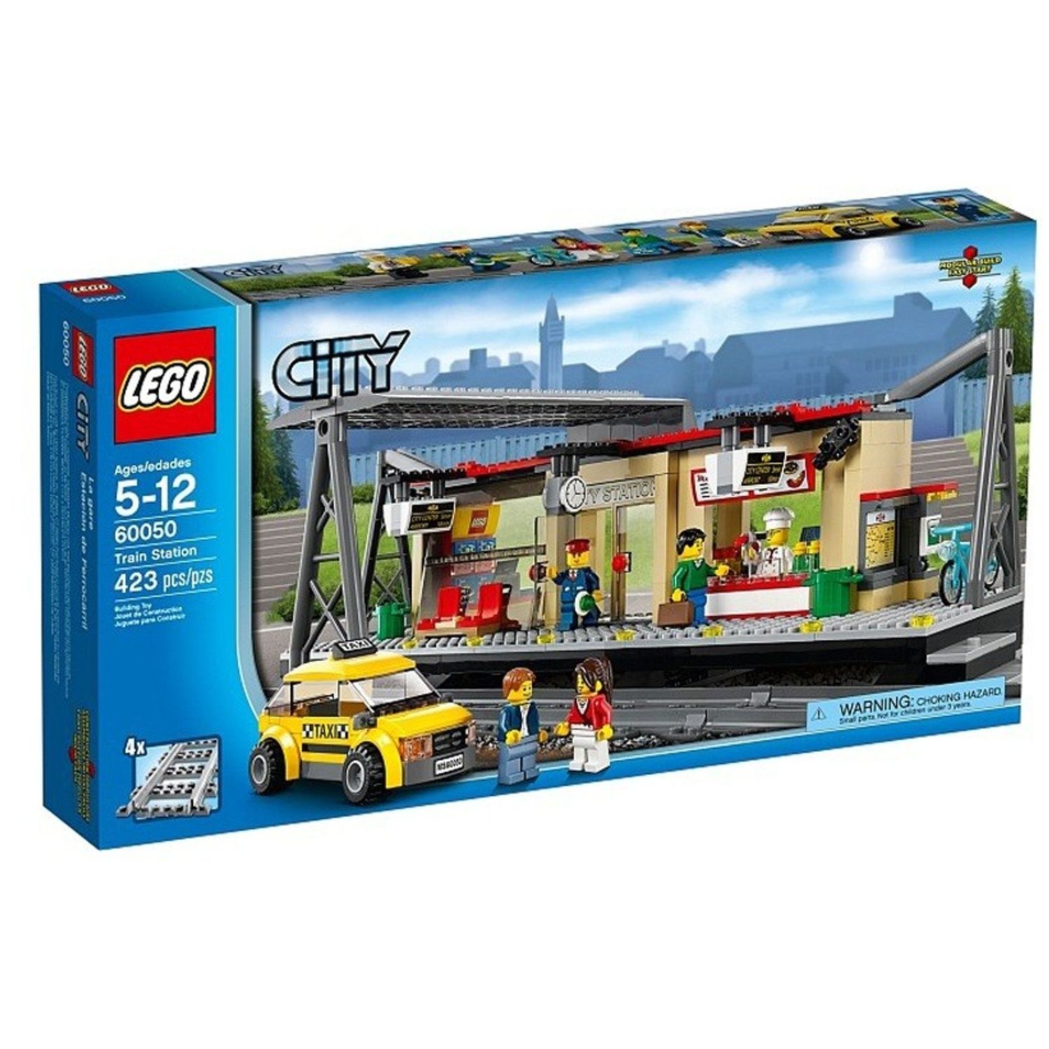 LEGO City - Gara (60050), 423 piese fotografia produsului