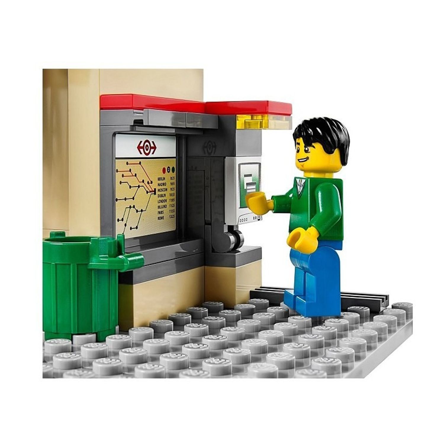 LEGO City - Gara (60050), 423 piese fotografia produsului View 6 L