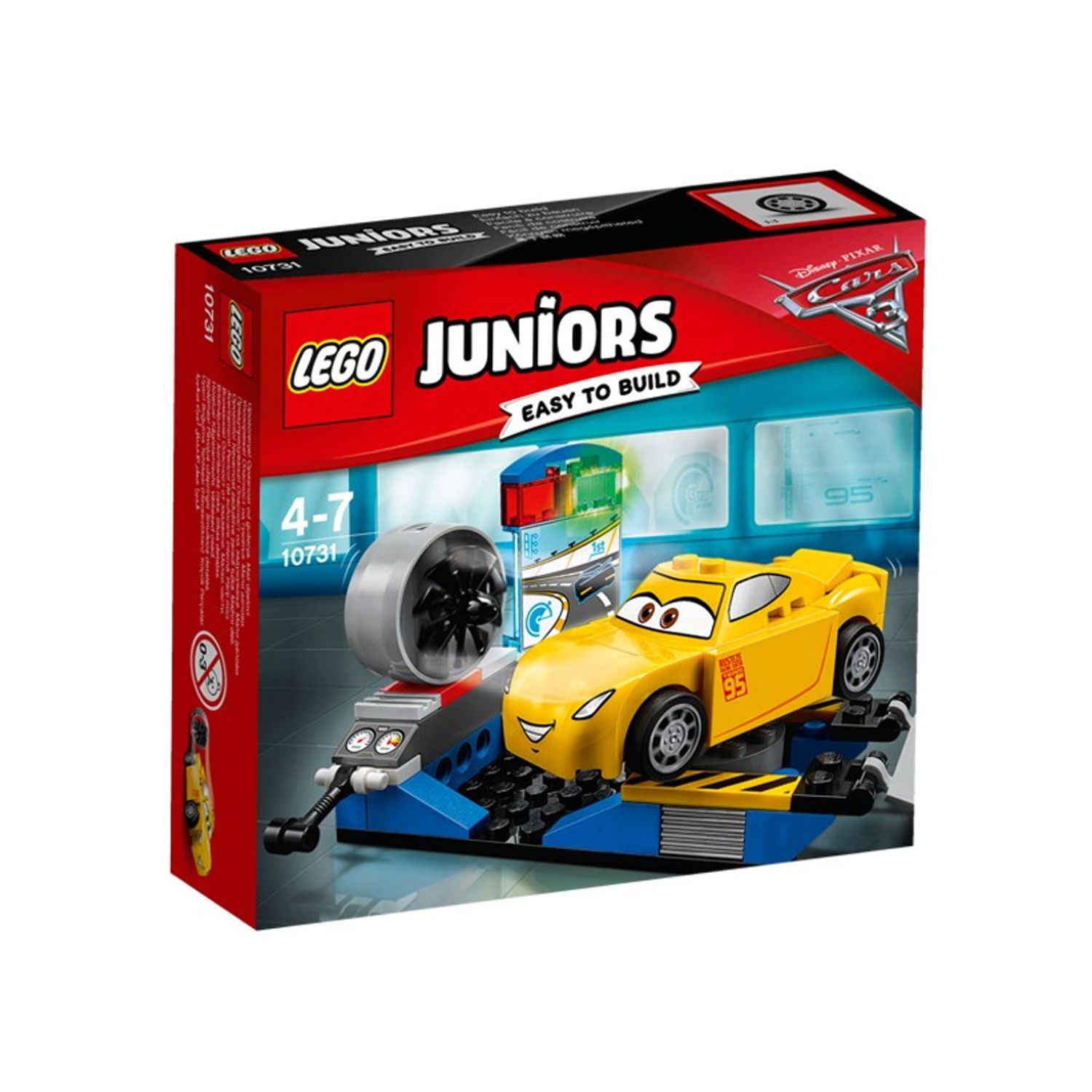 LEGO Juniors - Simulatorul de curse Cruz Ramirez (10731), 59 piese fotografia produsului