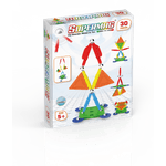 Set de constructie magnetic Supermag Projects Multicolor, 30 piese fotografia produsului
