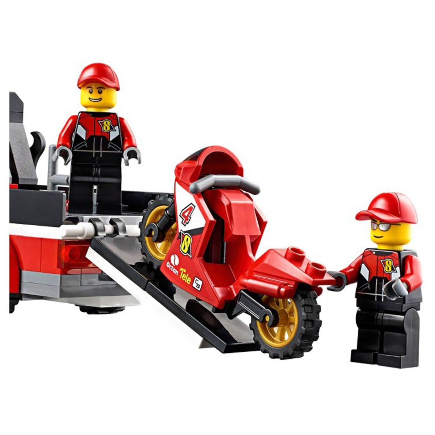 LEGO City - Transportor de motociclete de cursa (60084), 178 piese fotografia produsului View 3 L