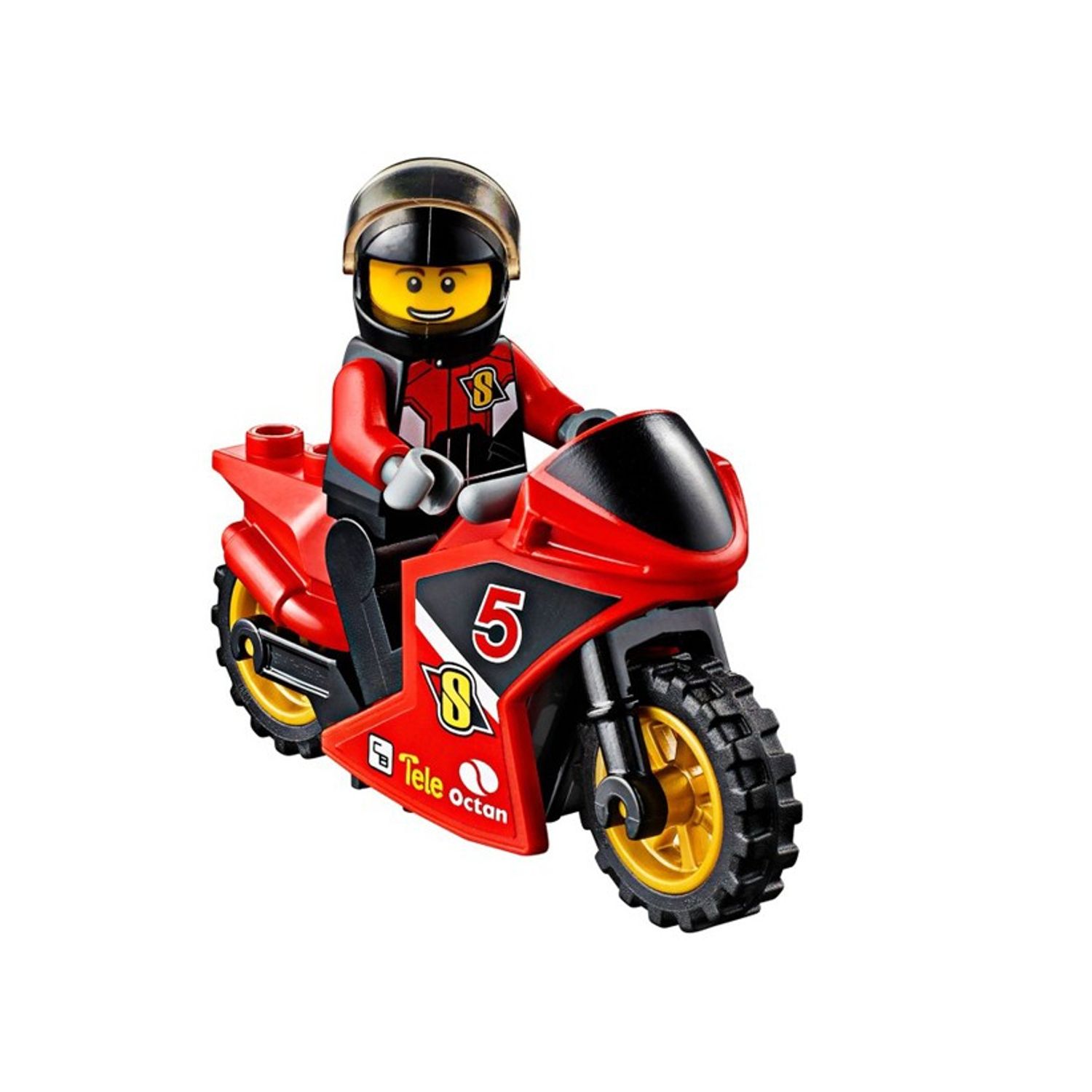 LEGO City - Transportor de motociclete de cursa (60084), 178 piese fotografia produsului View 4 L